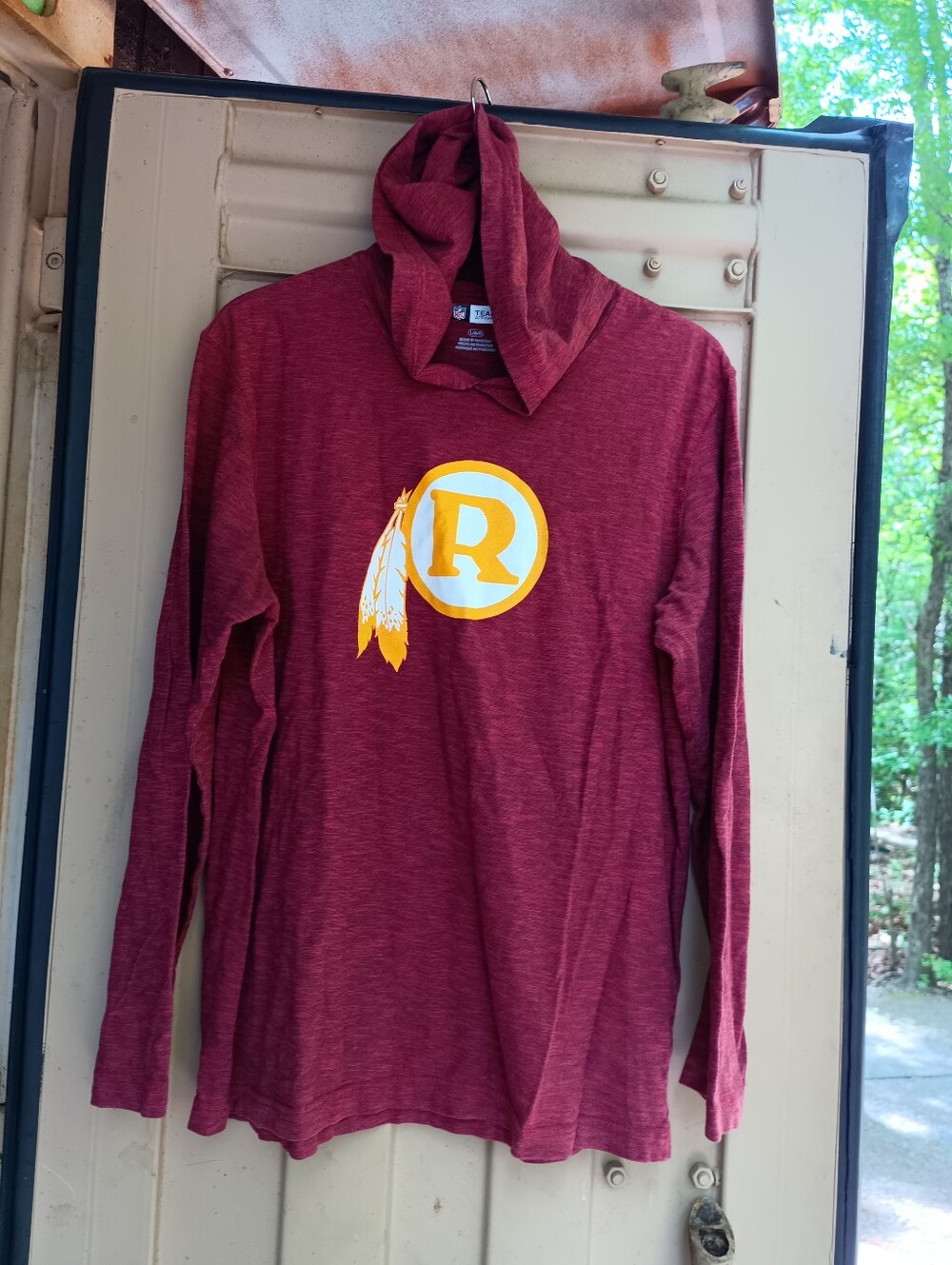 Washington Redskins Long Sleeve Hoodie L
